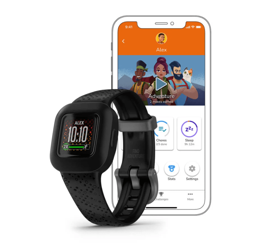 Garmin vivofit jr. 3, Black Cosmic