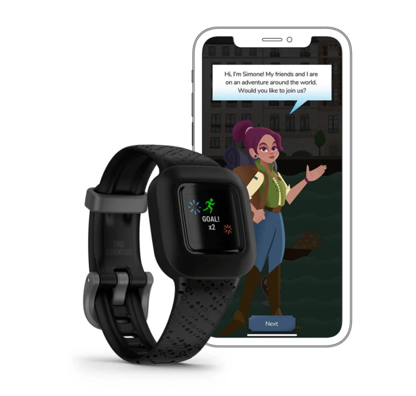 Garmin vivofit jr. 3, Black Cosmic