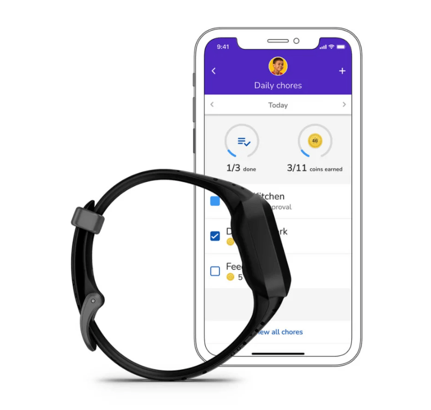 Garmin vivofit jr. 3, Black Cosmic