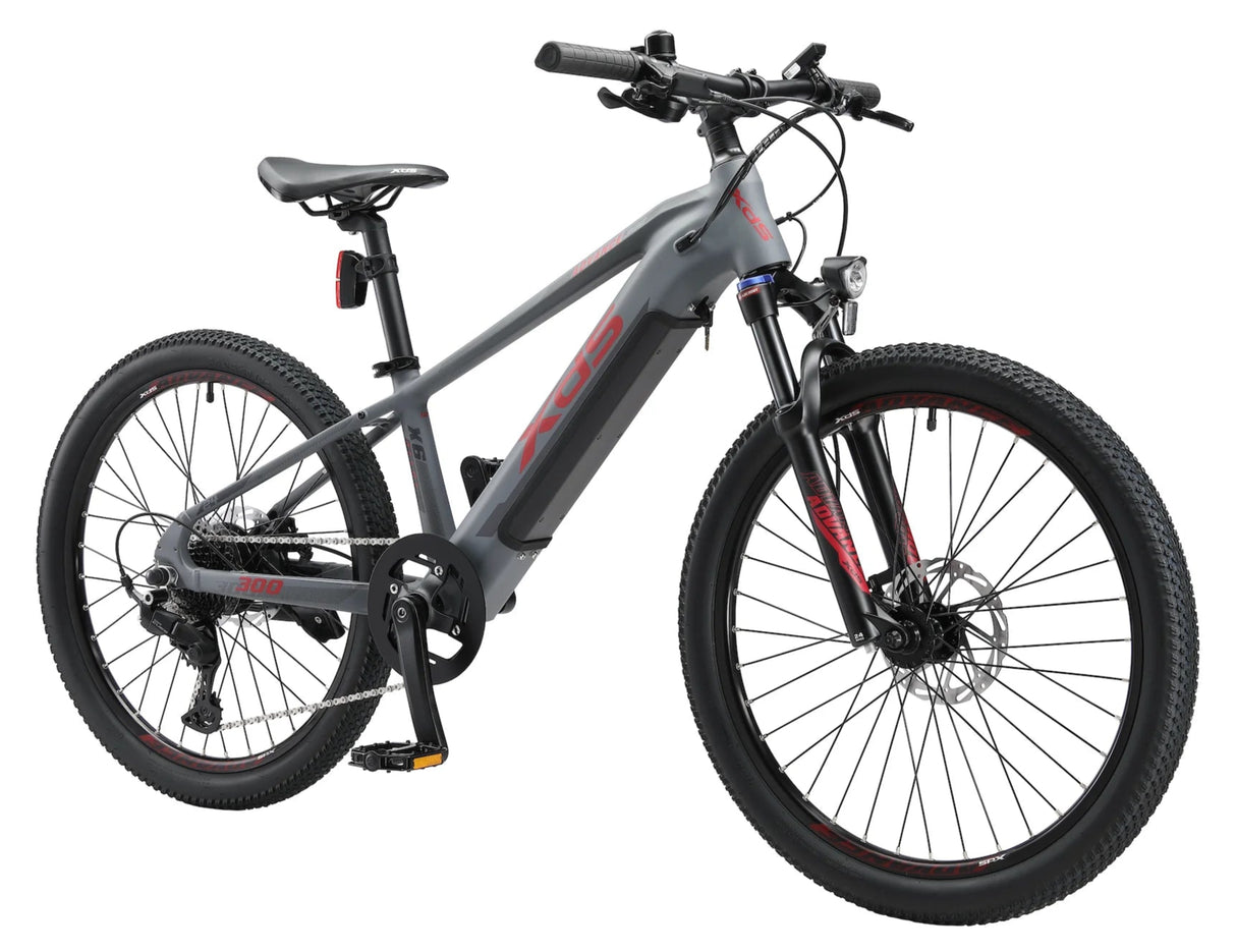 XDS Advance 300 24" MTB E-Bike Grey