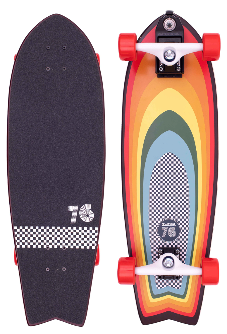 ZFlex Surf-a-gogo Surfskate Fish Skateboard