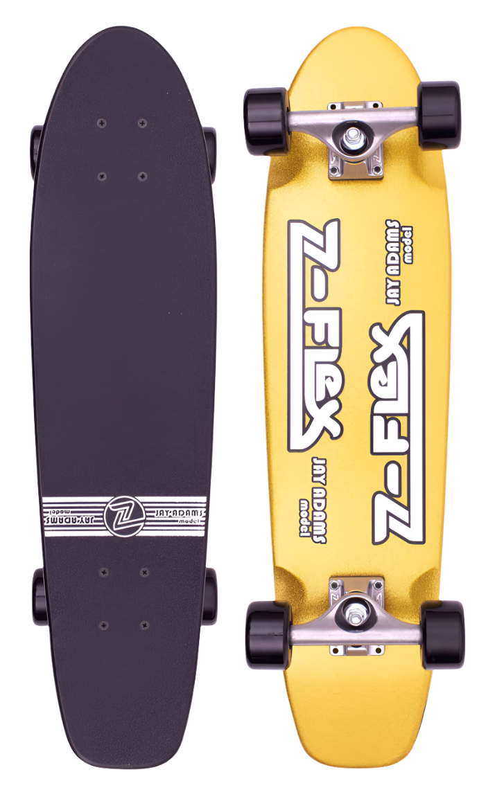 ZFlex Metal Flake Gold 29" Cruiser Skateboard