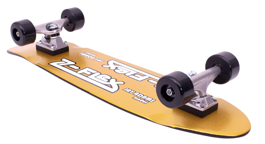 ZFlex Metal Flake Gold 29" Cruiser Skateboard