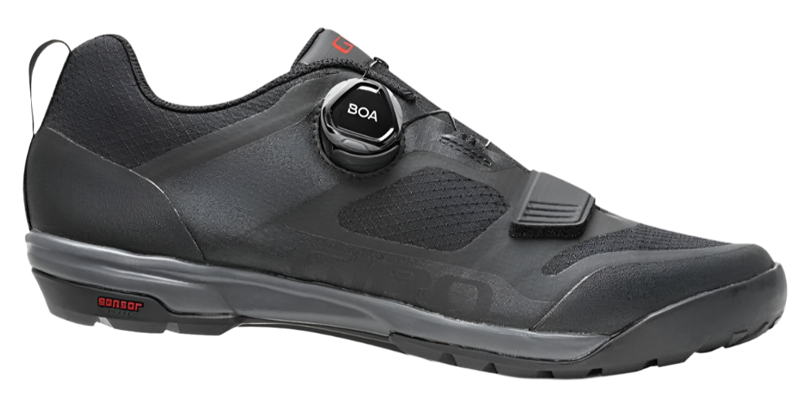 Giro MTB SHOE Mens Ventana BOA Black/Dark shadow