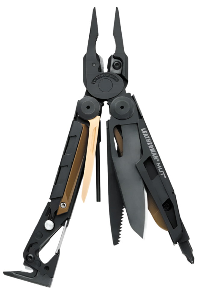 Leatherman MUT EOD Black Oxide Multi-Tool with Black MOLLE Sheath