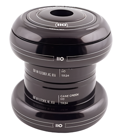 Cane Creek 110-Series EC34/28.6 EC34/30 1-1/8in 34mm Headset External Cup Black (BAA0163K)