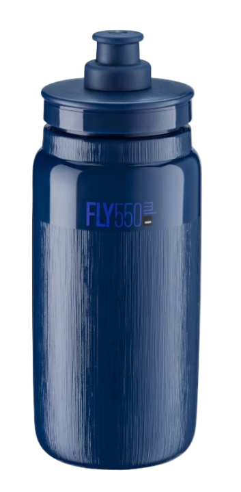 Elite Fly Tex 550mL Water Bottle Dark Blue