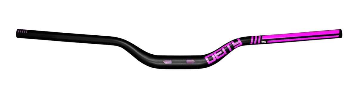 Deity Highside 800 Alloy Handlebar 35mm x 50mm Pink