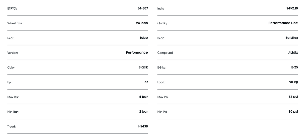 Schwalbe Rocket Ron 24 x 2.10 Addix Performance Line Tyre