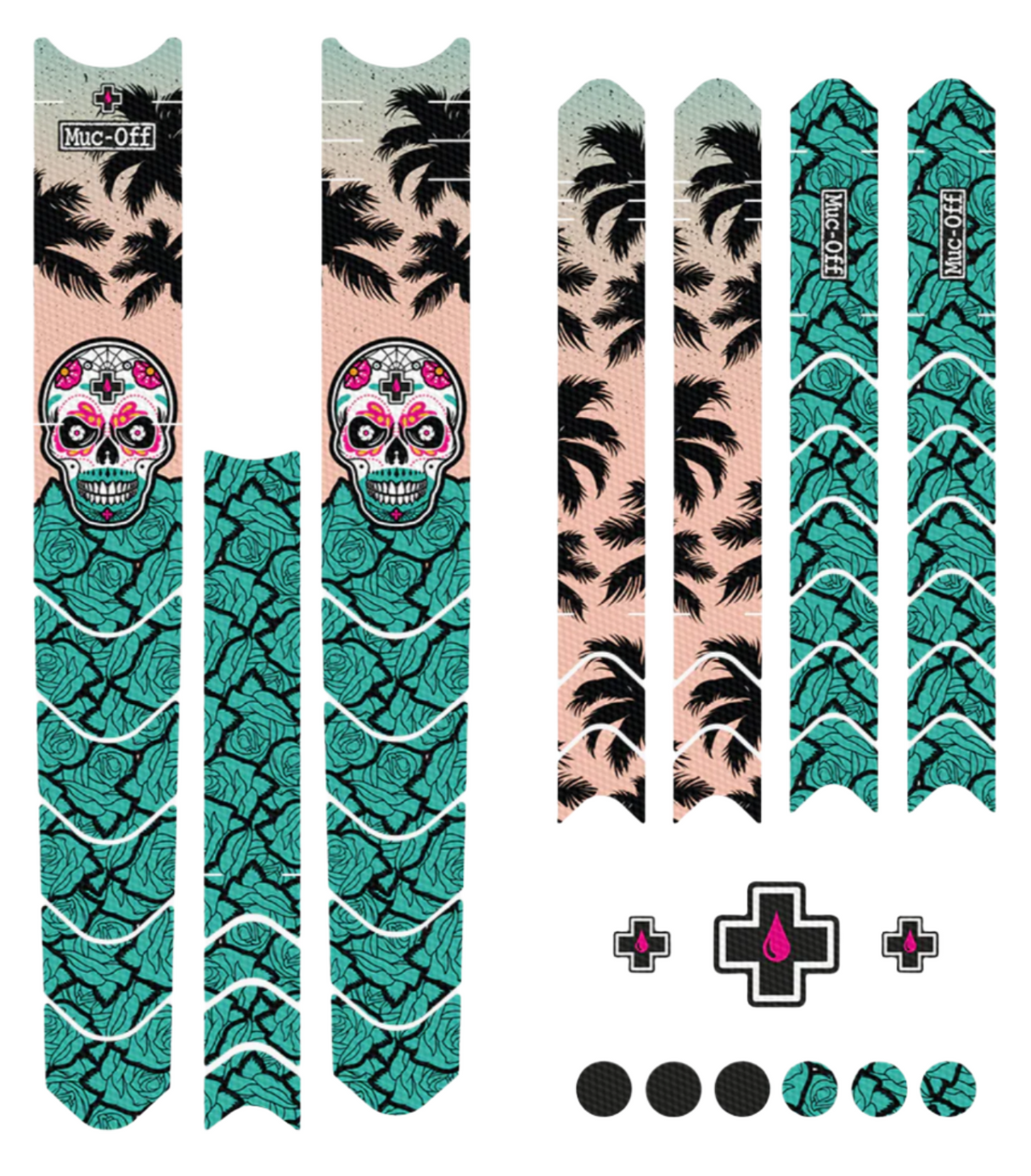 Muc-Off Frame Protection Kit - DH/ENDURO/TRAIL - Day/ The Shred