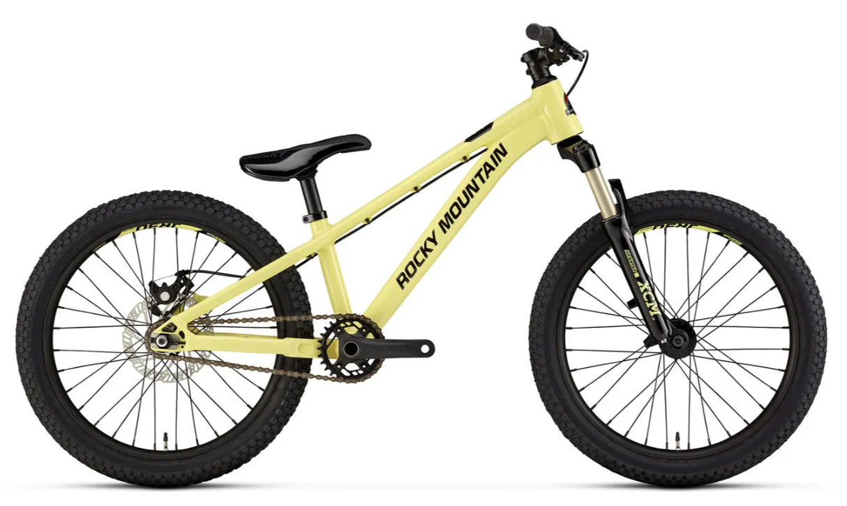 Rocky Mountain Flow Jr20 Dirt Jumper Platinum Blonde / Black Dog