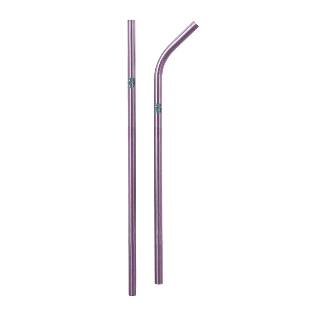 Silca Titanium Reusable Straw Set Oil Slick