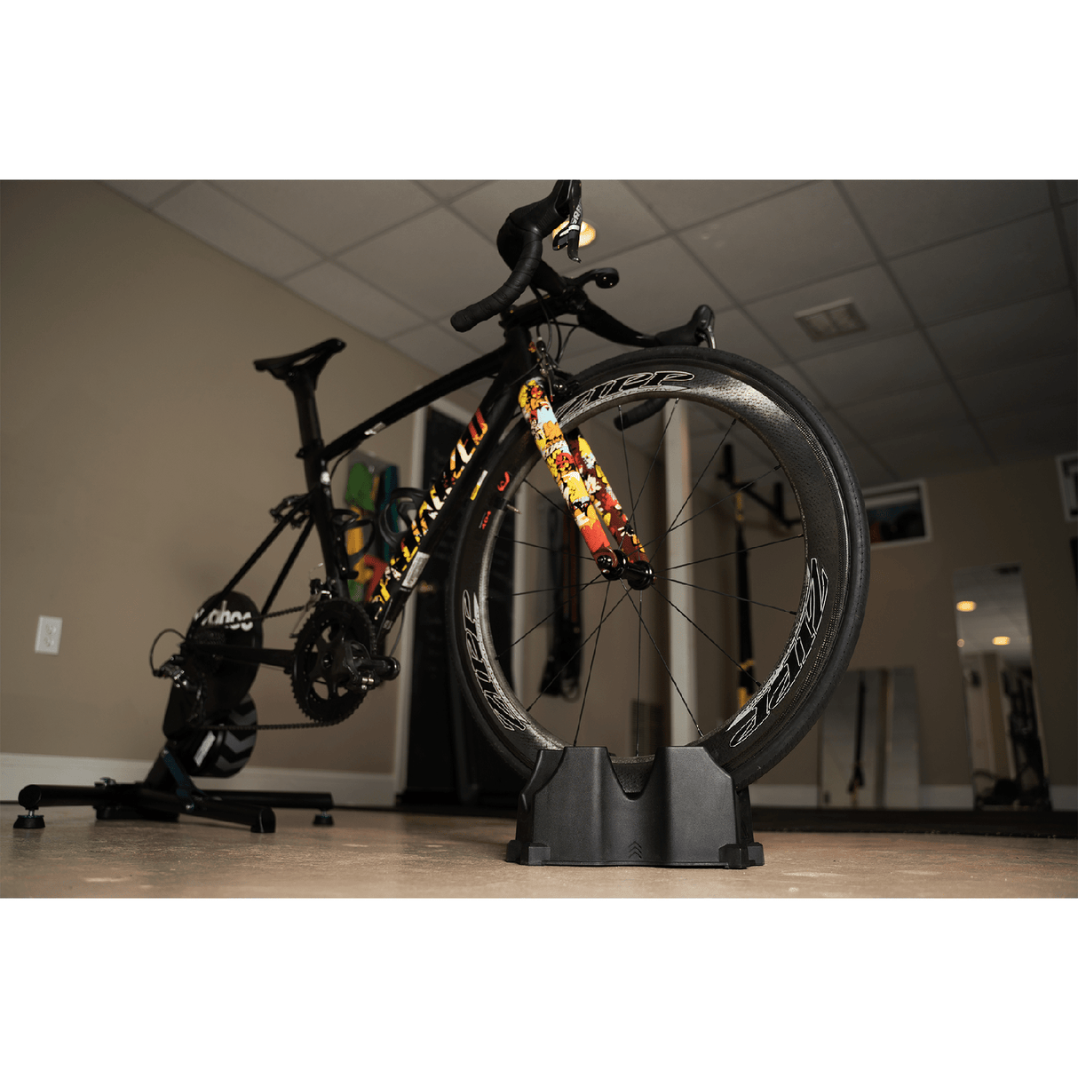 KOM Cycling Indoor Trainer Block (Black)