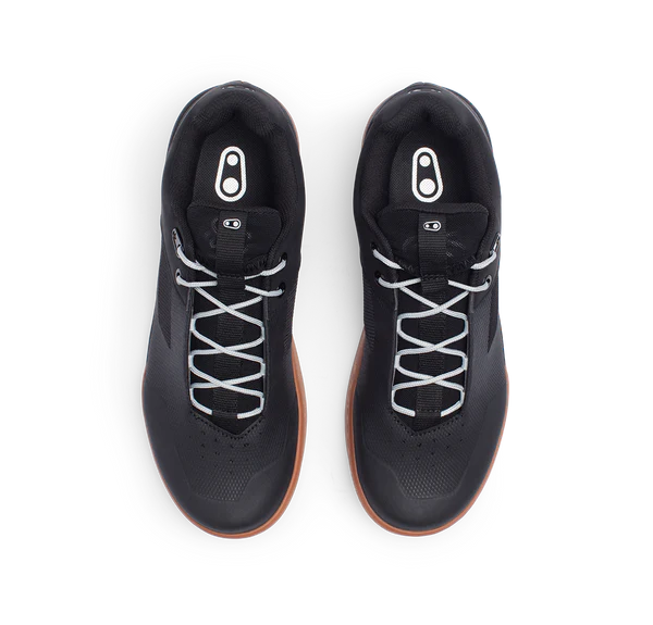 Crank Brothers Shoes Stamp Lace Black/Gum Flat