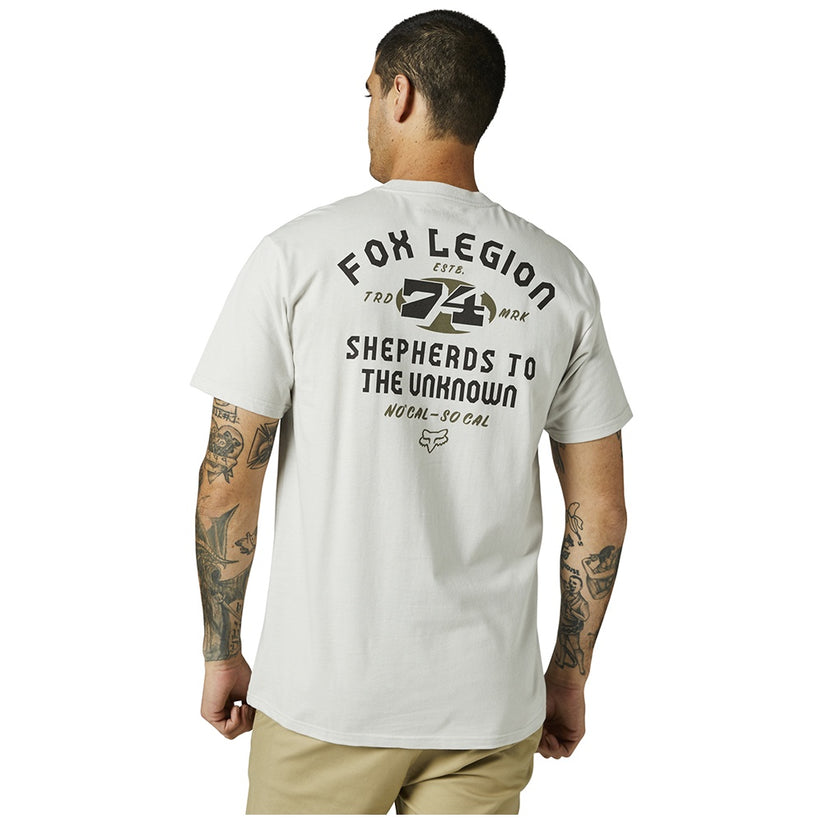 Fox AT BAY SS Premium Tee Light Grey