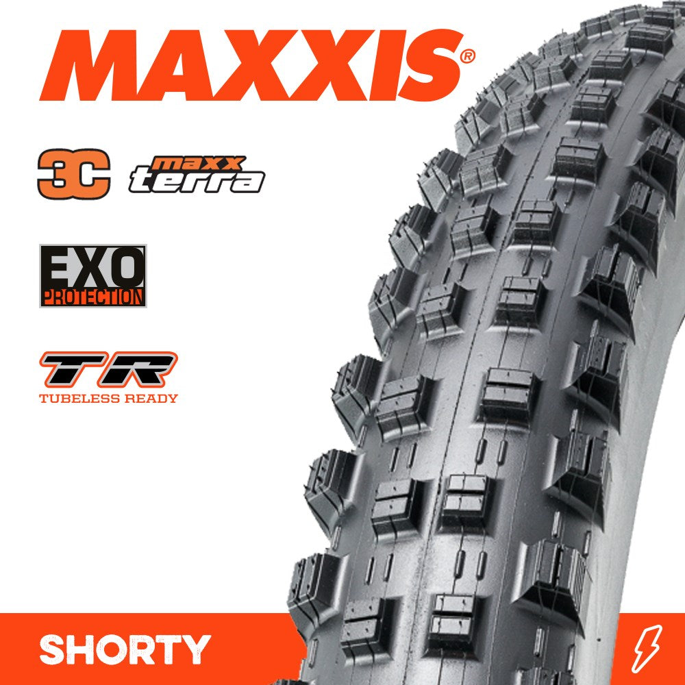 Maxxis SHORTY 29 X 2.40 WT 3C TERRA EXO TR FOLD 60TPI E-25