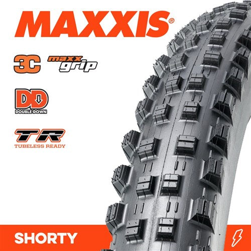 Maxxis SHORTY 27.5 X 2.40 WT 3C GRIP DD TR FOLD 120X2TPI E-25
