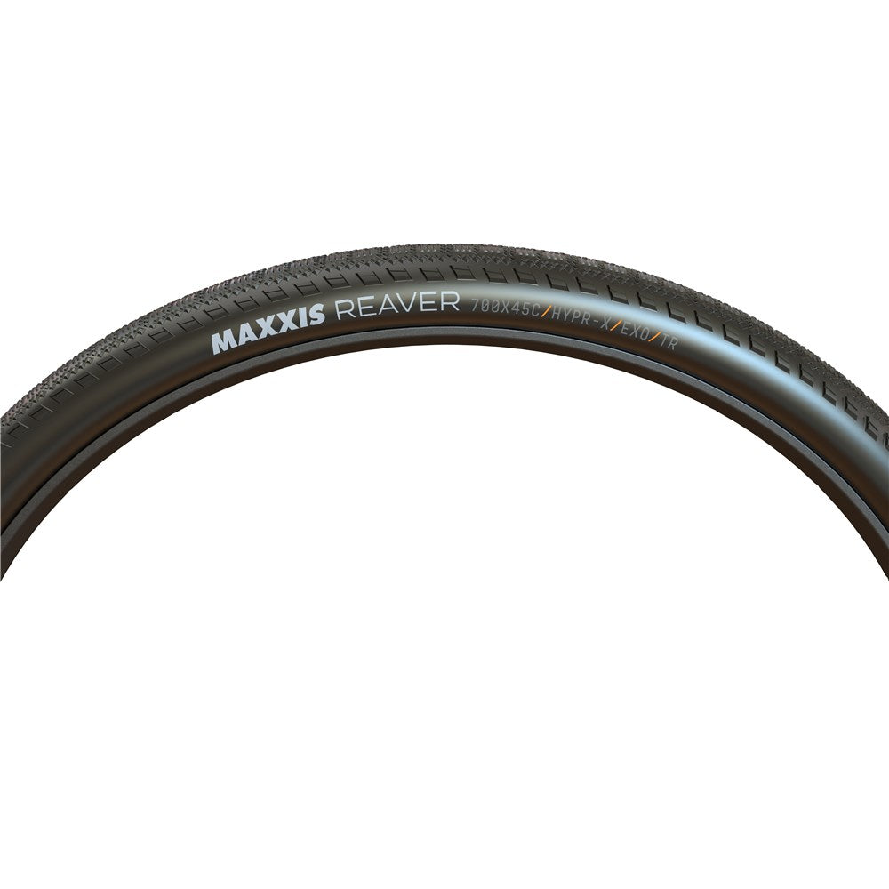 MAXXIS Reaver 700 X 45C Hypr-X Exo TR Folding Tyre 120TPI