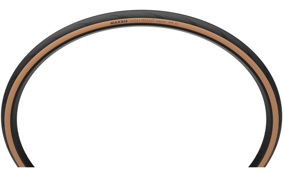 Maxxis High Road G3 700x25c HYPR K2 TR Tanwall Carbon Fold 150 TPI Tire