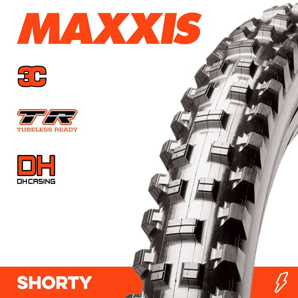 Maxxis SHORTY 27.5 X 2.50 WT DH 3C GRIP TR FOLD 60X2TPI