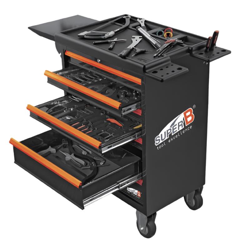 Super B Work Station With Tools And Plastic Work Tray