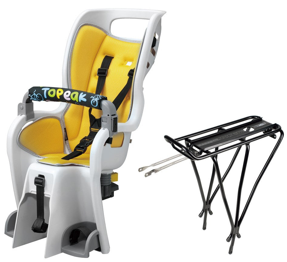 Topeak BabySeat II with Rack for 26-700C (Non-Disc Mount)