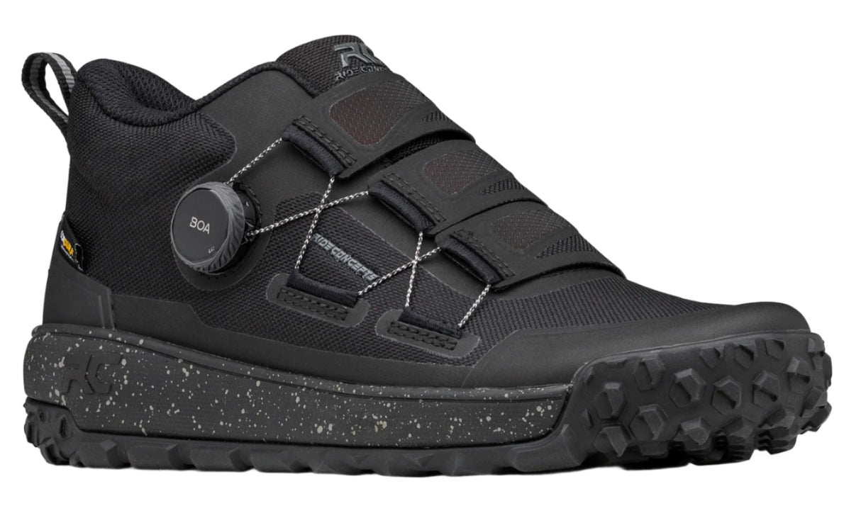 Ride Concepts Tallac Mid CLB Mens Black/Charcoal Shoes