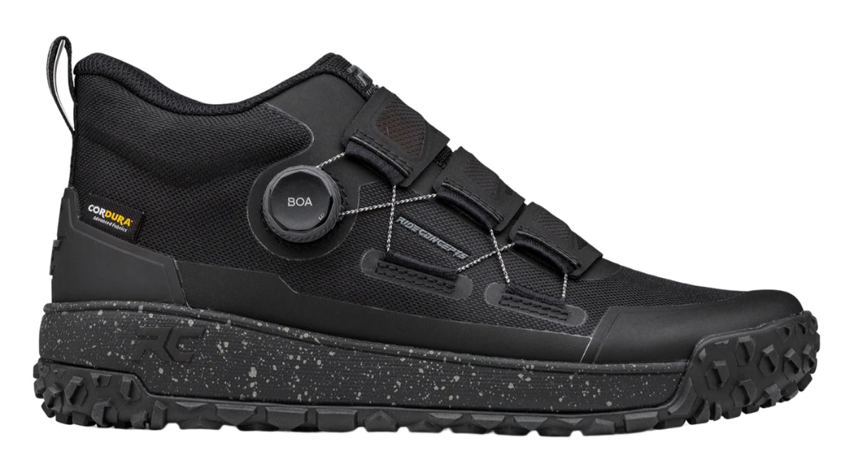 Ride Concepts Talla Mid CLB Mens Black/Charcoal Shoes