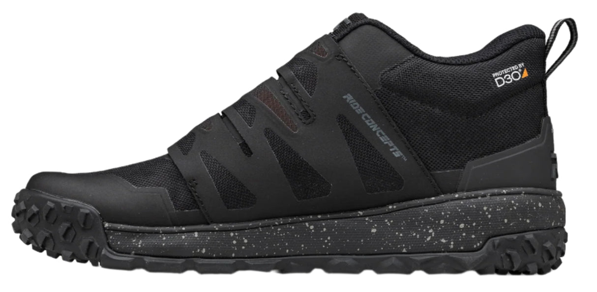 Ride Concepts Talla Mid CLB Mens Black/Charcoal Shoes