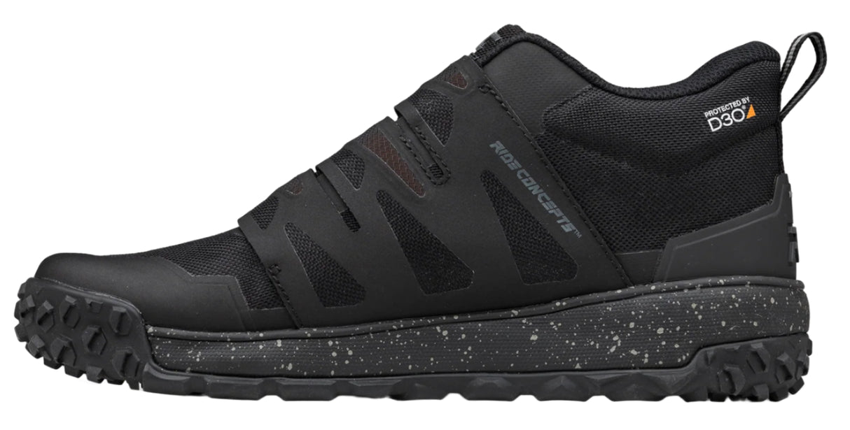 Ride Concepts Tallac Mid CLB Mens Black/Charcoal Shoes