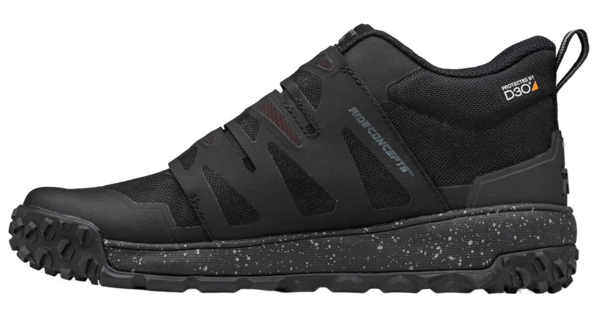 Ride Concepts Tallac Mid BOA Mens Black/Charcoal Shoes