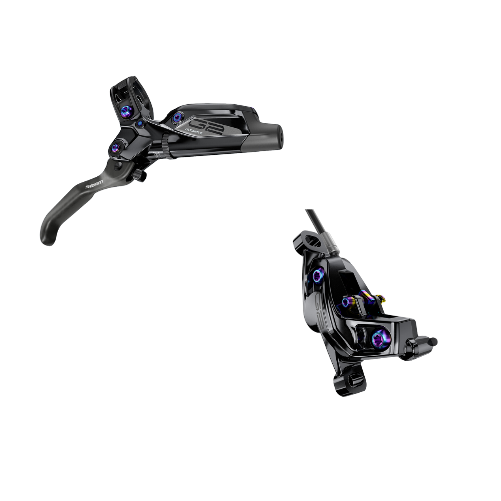 SRAM G2 Ultimate Carbon/Ti Rainbow Gloss Black Lever/Caliper