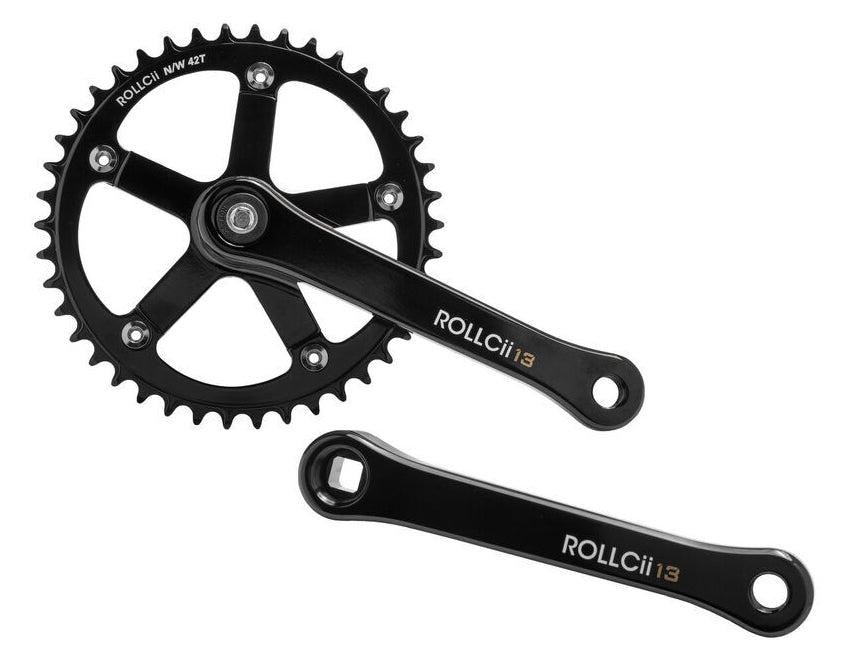 Veloci Rollcii 13 Crank BCD130 Wet Black