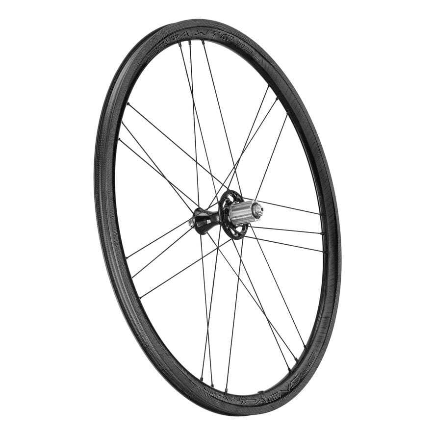 Campagnolo BORA WTO 33 Rim Brake 2WF Dark Rear Wheel - Campagnolo