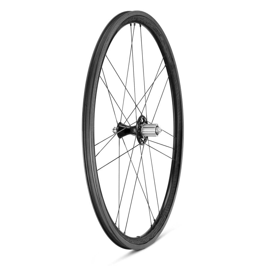 Campagnolo BORA WTO 33 Rim Brake 2WF Dark Rear Wheel - Campagnolo