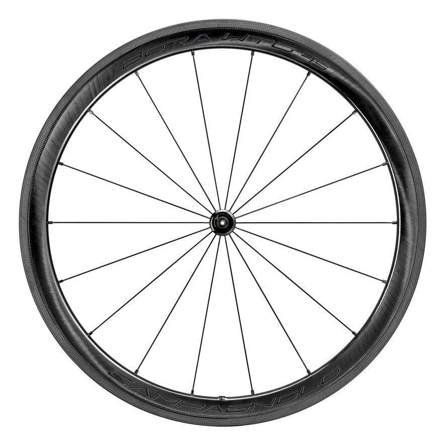 Campagnolo BORA WTO 45 Rim Brake 2WF Dark Wheelset + Brake Pads