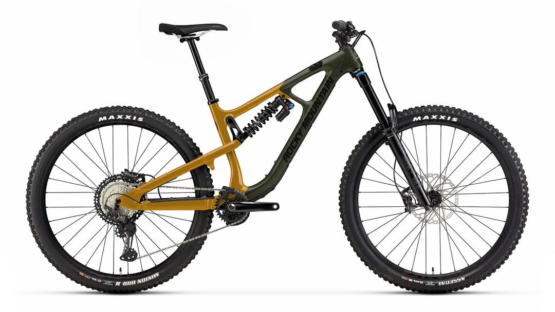 Rocky Mountain 2022 Slayer Carbon 70 MTB Gold/Green