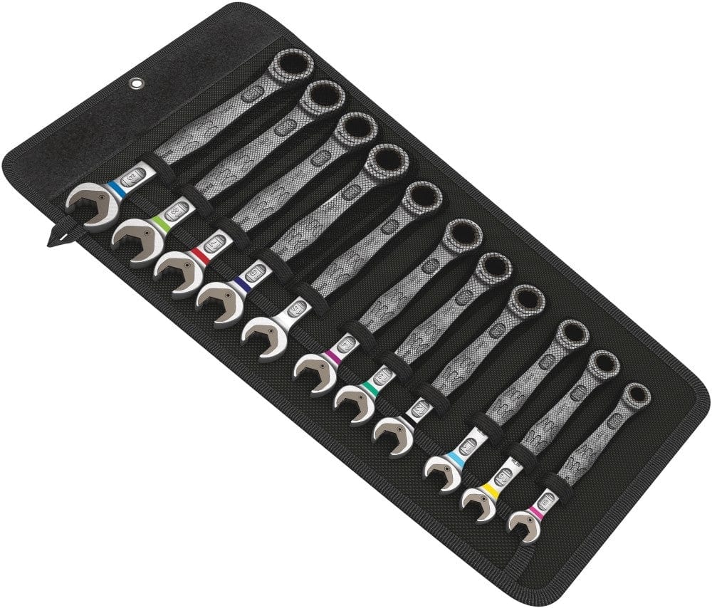 Wera 6000 Joker Ratcheting Combination Wrenches 11-Piece Set