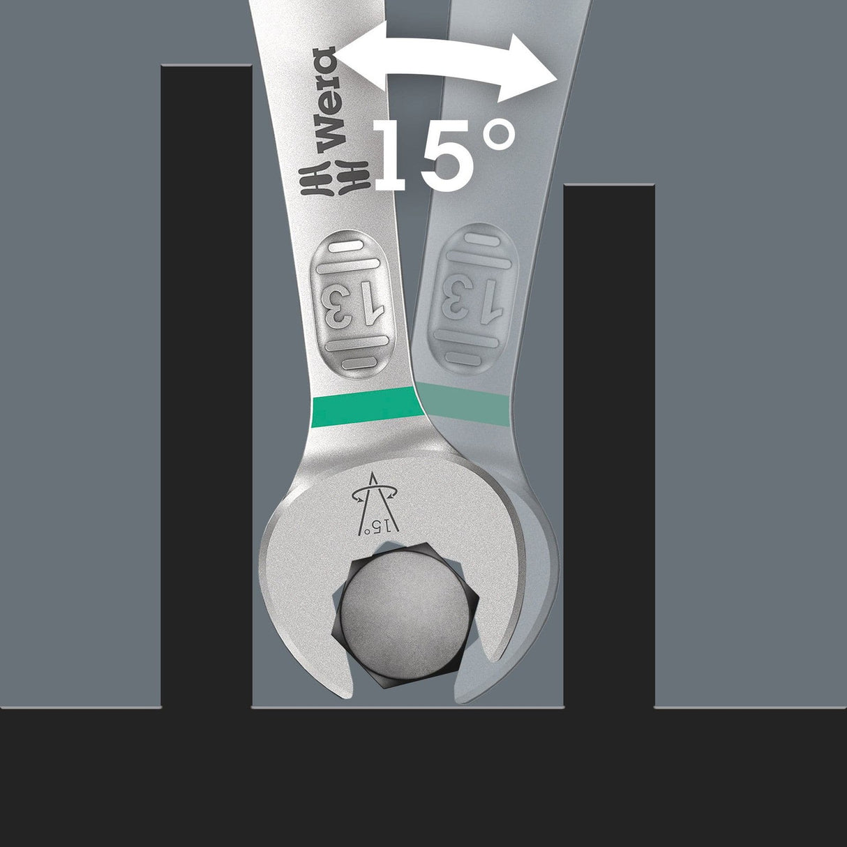Wera 6003 Joker 15mm Combination Wrench