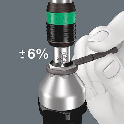 Wera 7443 Pistol Handle Adjustable 3-6Nm Torque Screwdriver