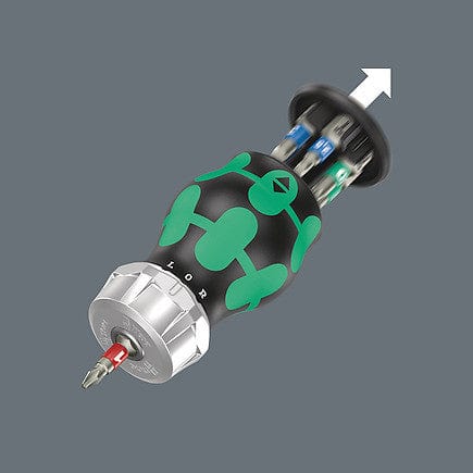 Wera Bicycle 5 Bitholding Screwdriver 7-Piece Set w/Magazine