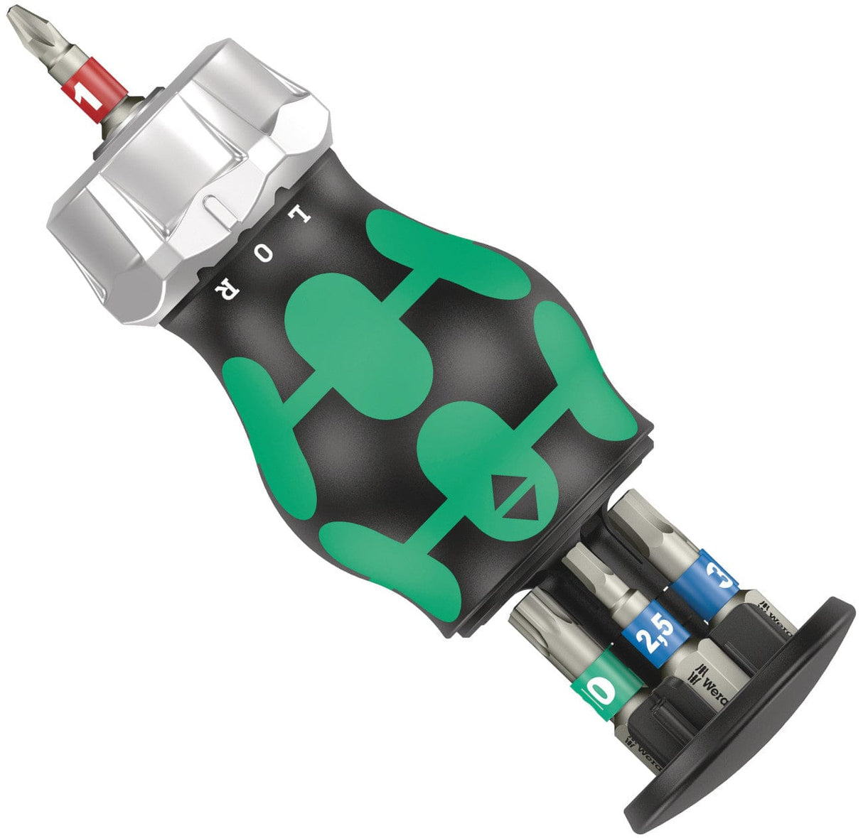 Wera Bicycle 5 Bitholding Screwdriver 7-Piece Set w/Magazine