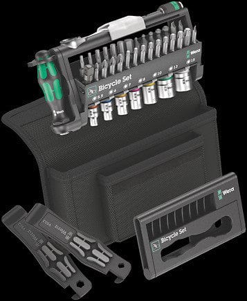 Wera Bicycle Set 3 Bits 40-Piece Set w/Ratchet
