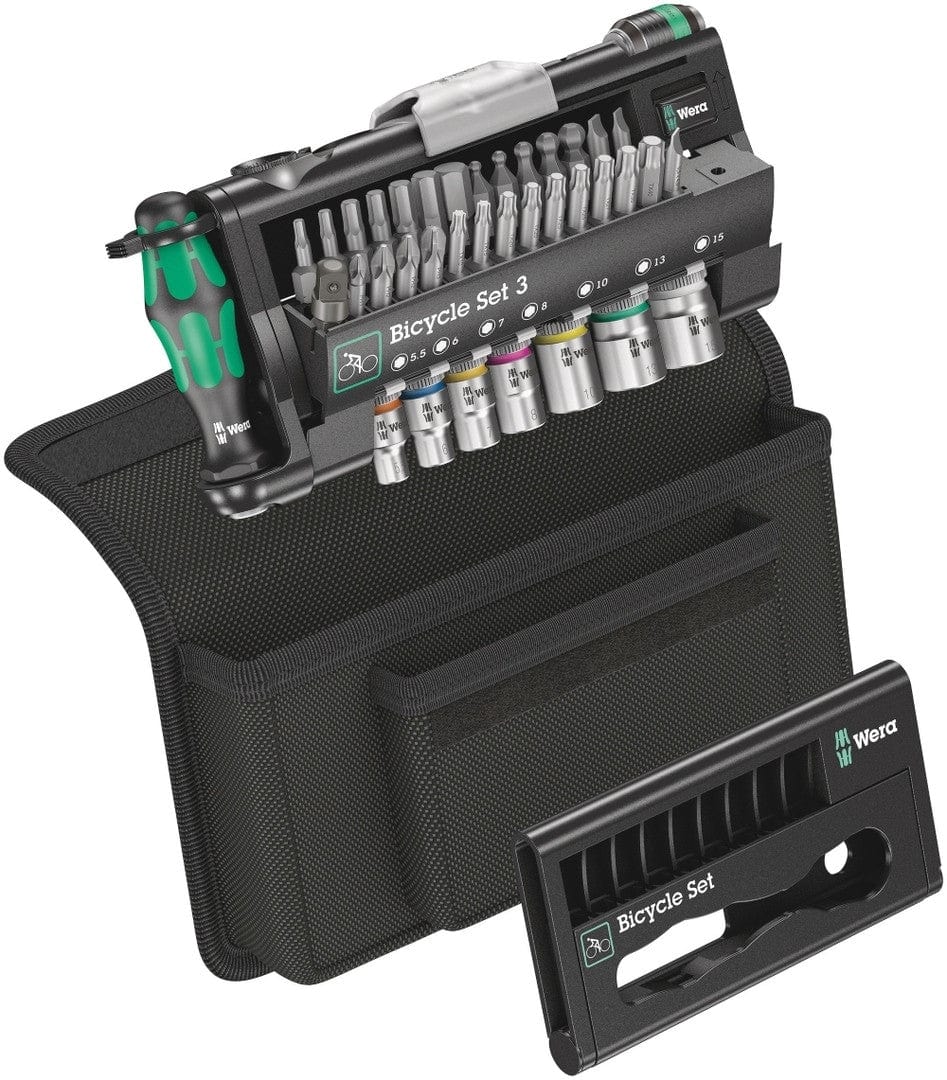 Wera Bicycle Set 3 Bits 40-Piece Set w/Ratchet