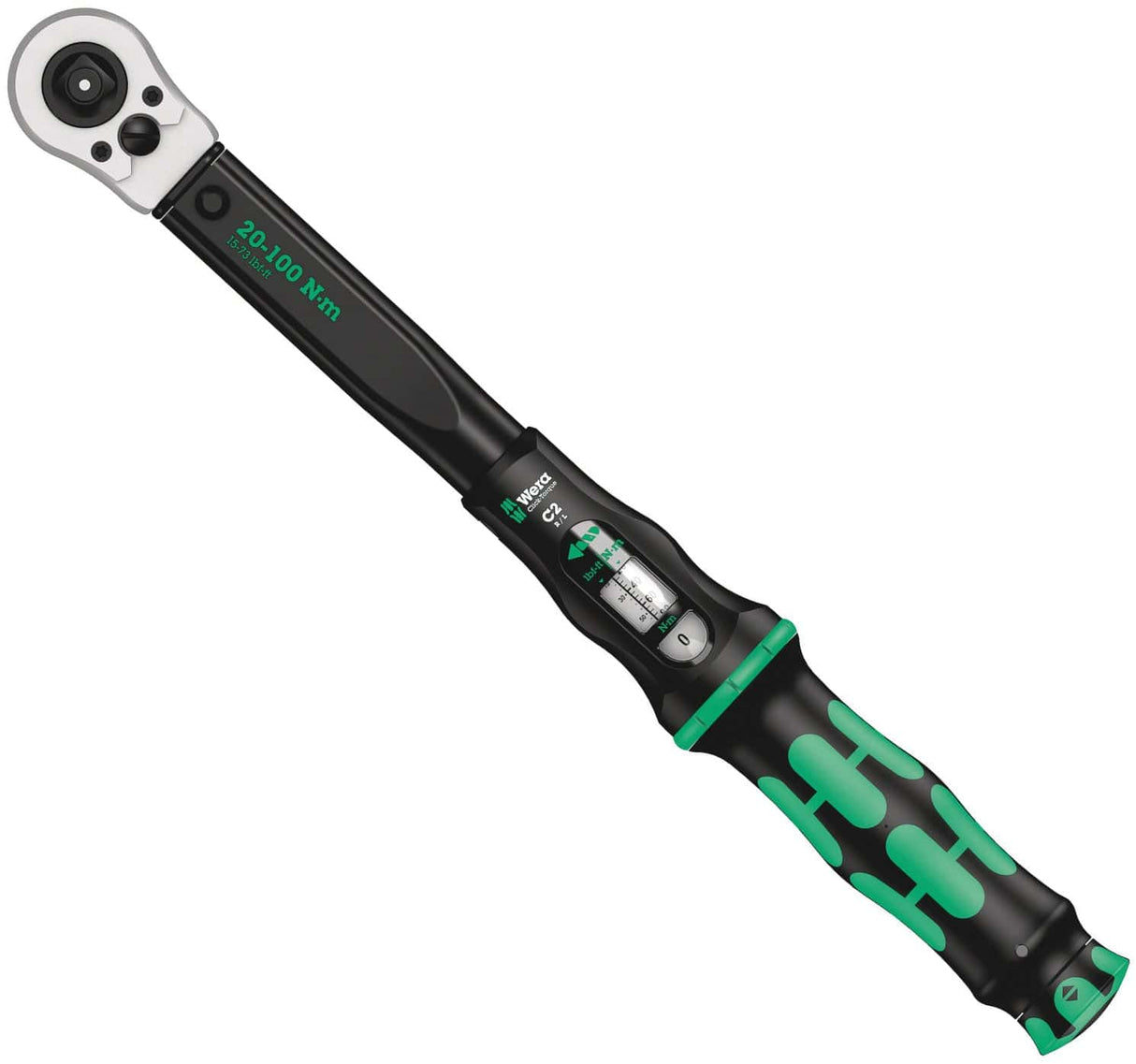Wera Click-Torque C2 R/L Torque Wrench Push (20-100Nm)