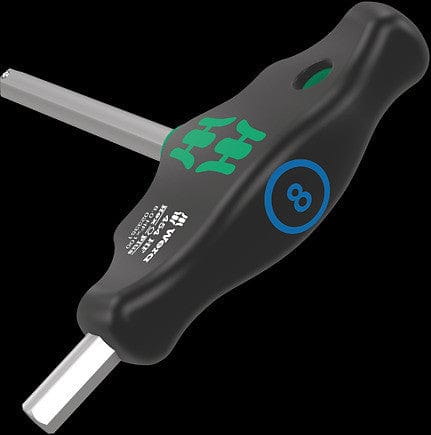 Wera T-handle Bicycle Screwdriver 10-Piece Set