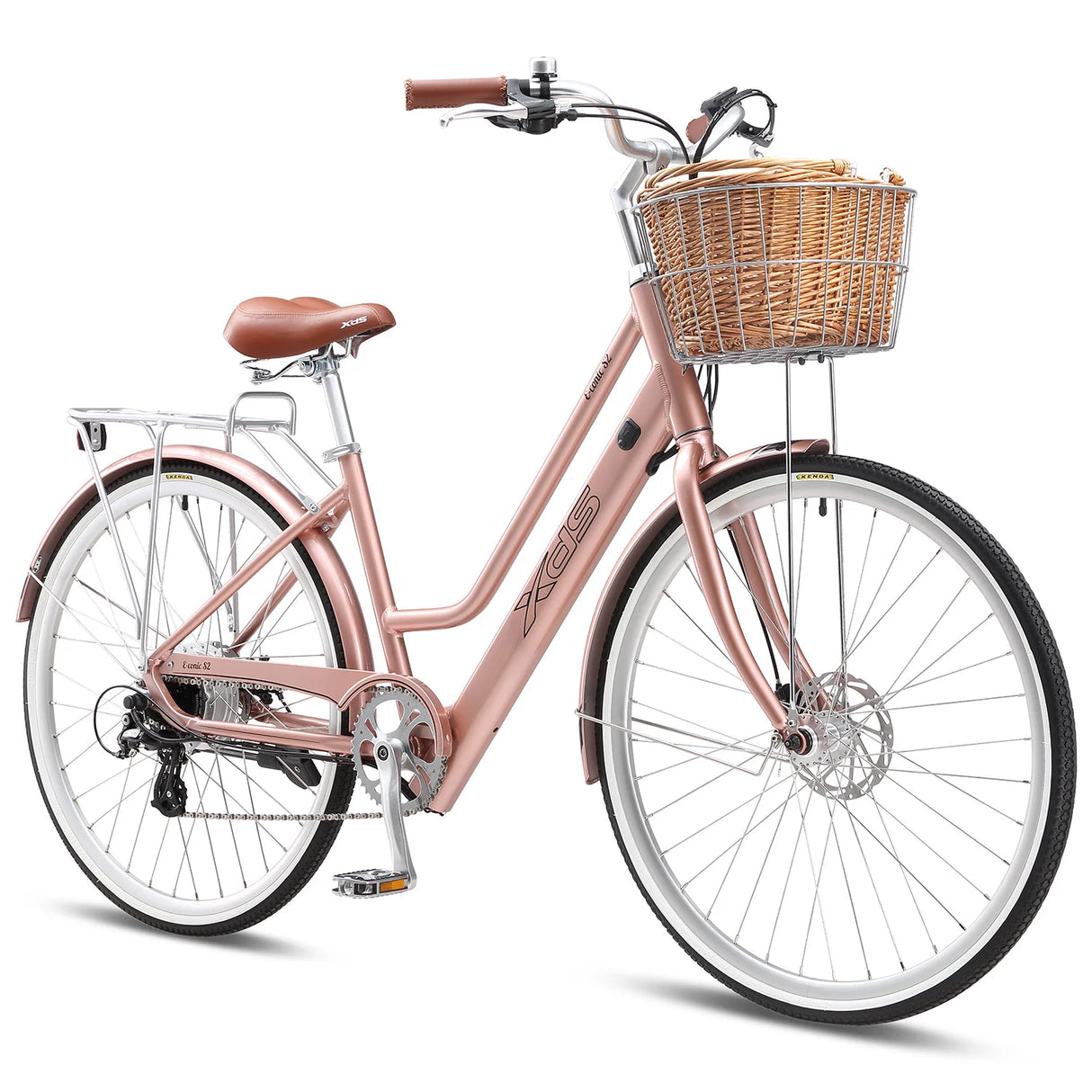 XDS E-Conic S2 Electric Crusier Bike Rose Gold