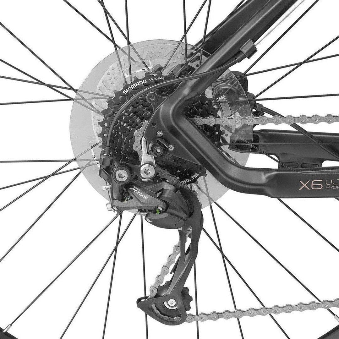 XDS Rise 3.0 700c Ladies 9 Speed Sports Bike Stealth Black