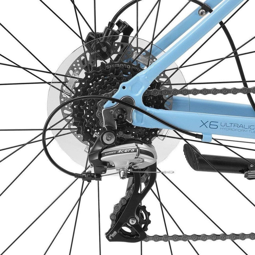 XDS Rise 4.0 700c Ladies 8 Speed Sports Bike Blue Bell