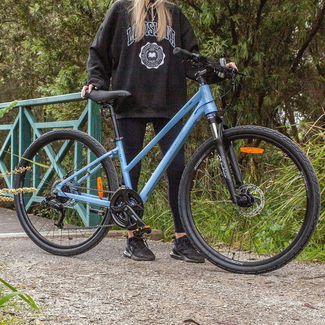 XDS Rise 4.0 700c Ladies 8 Speed Sports Bike Blue Bell